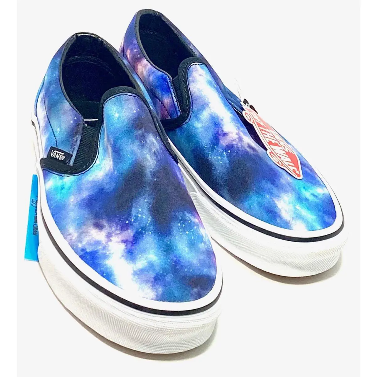Vans shoes - VANS Off The Wall - Off The Wall - VN0A33TBG4F - Black Blue Galaxy (UPC: 194902620036) 1