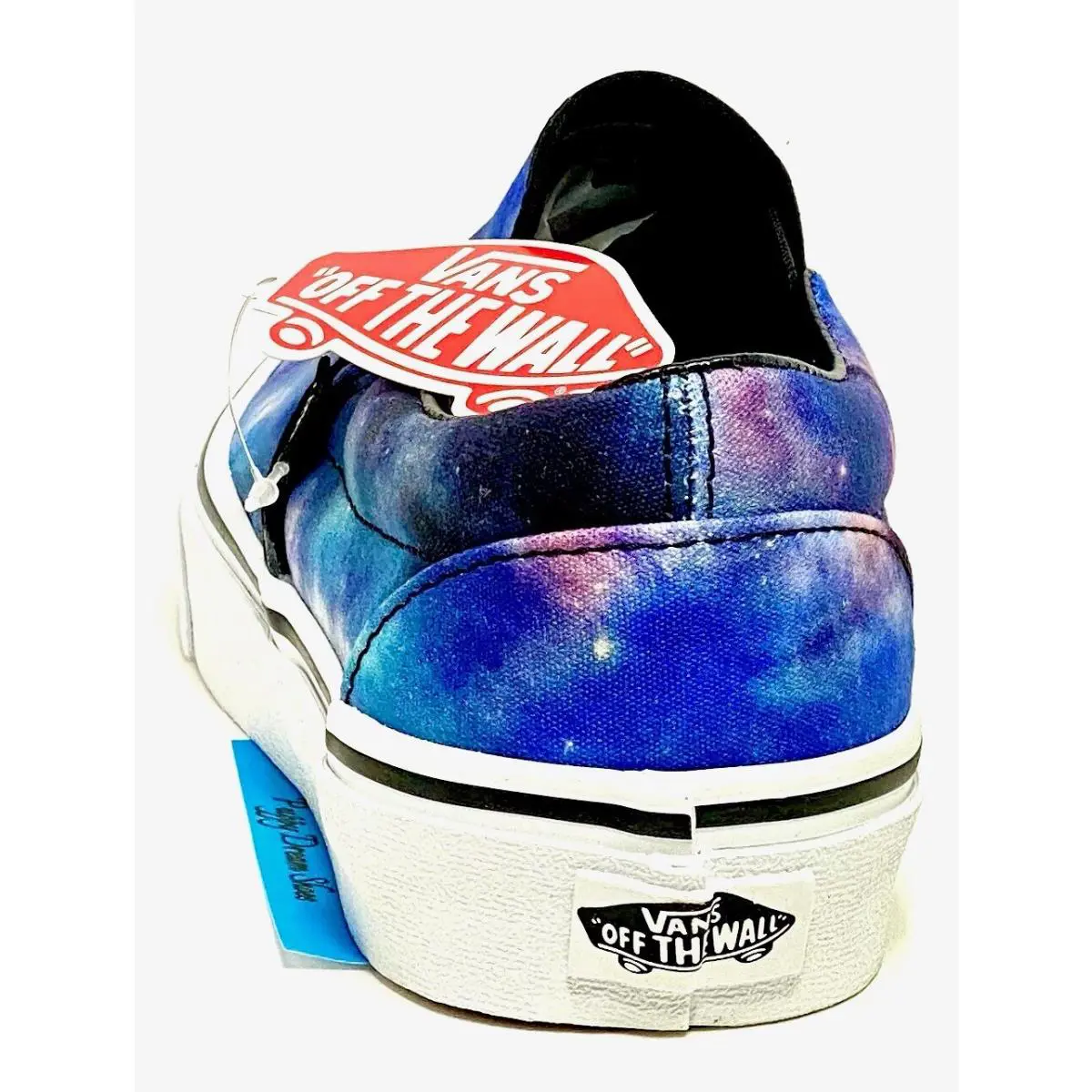 Vans shoes - VANS Off The Wall - Off The Wall - VN0A33TBG4F - Black Blue Galaxy (UPC: 194902620036) 3