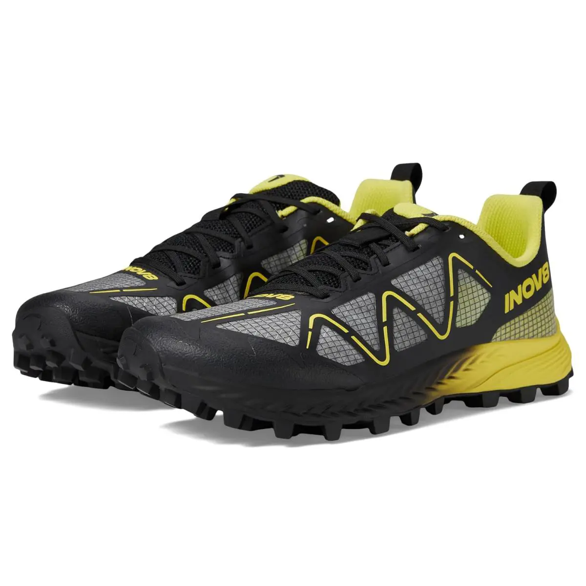Man`s Sneakers Athletic Shoes INOV8 Mudtalon Speed - Black/Yellow