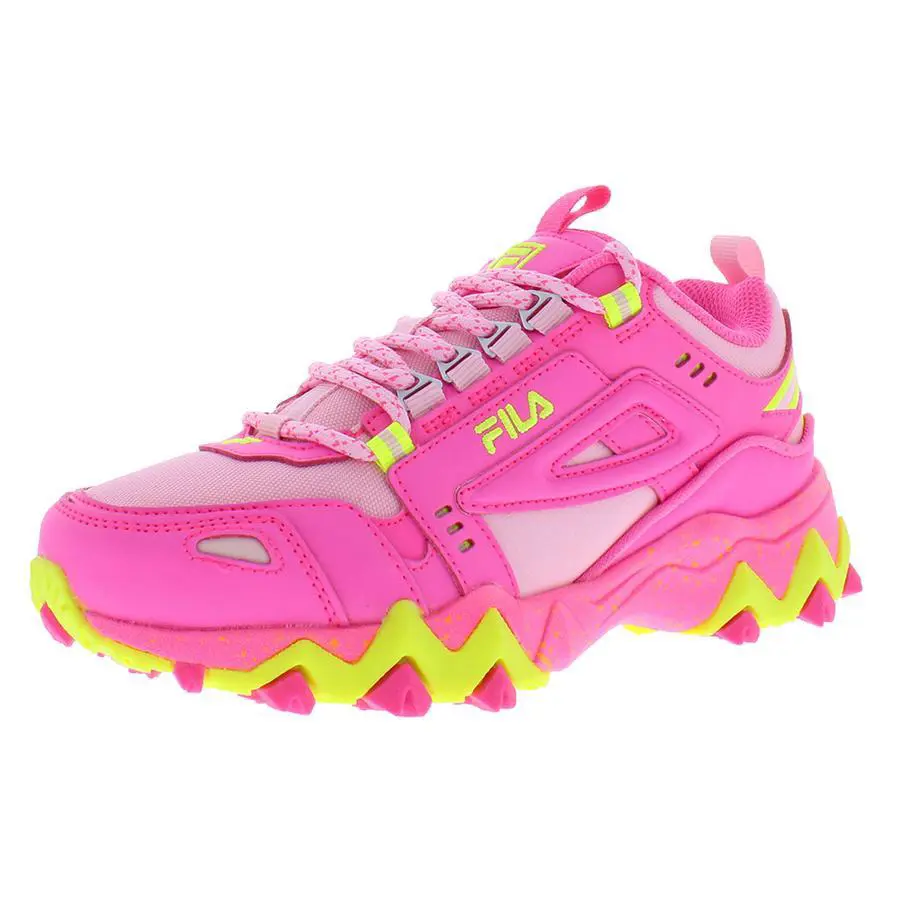 Fila Oakmont Tr Girls Shoes - Pink/Yellow, Main: Pink