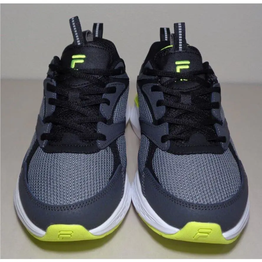 Fila shoes - EVERSE - EVERSE - Monument Grey / Black / Safety Yellow (UPC: 196447239766) 10