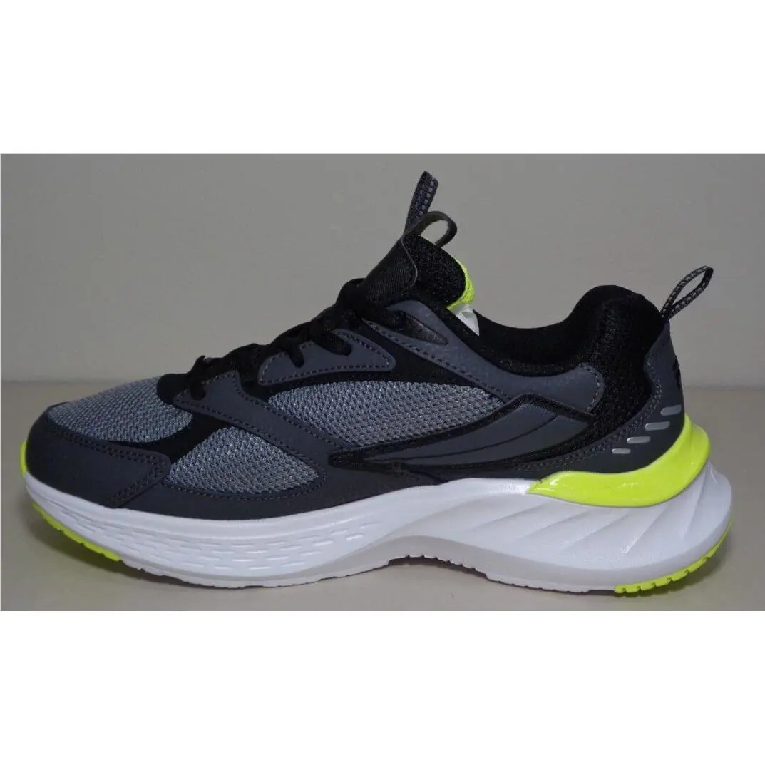 Fila shoes - EVERSE - EVERSE - Monument Grey / Black / Safety Yellow (UPC: 196447239766) 6