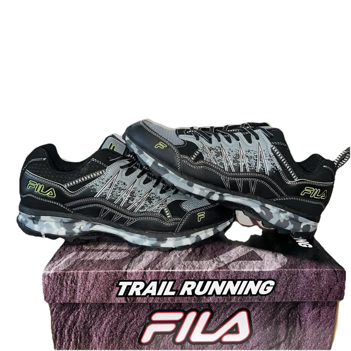 Fila shoes - Fila Evergrand Tr - Evergrand - 1JM00730-055 - monu/blk/sfty, Main: Black 1