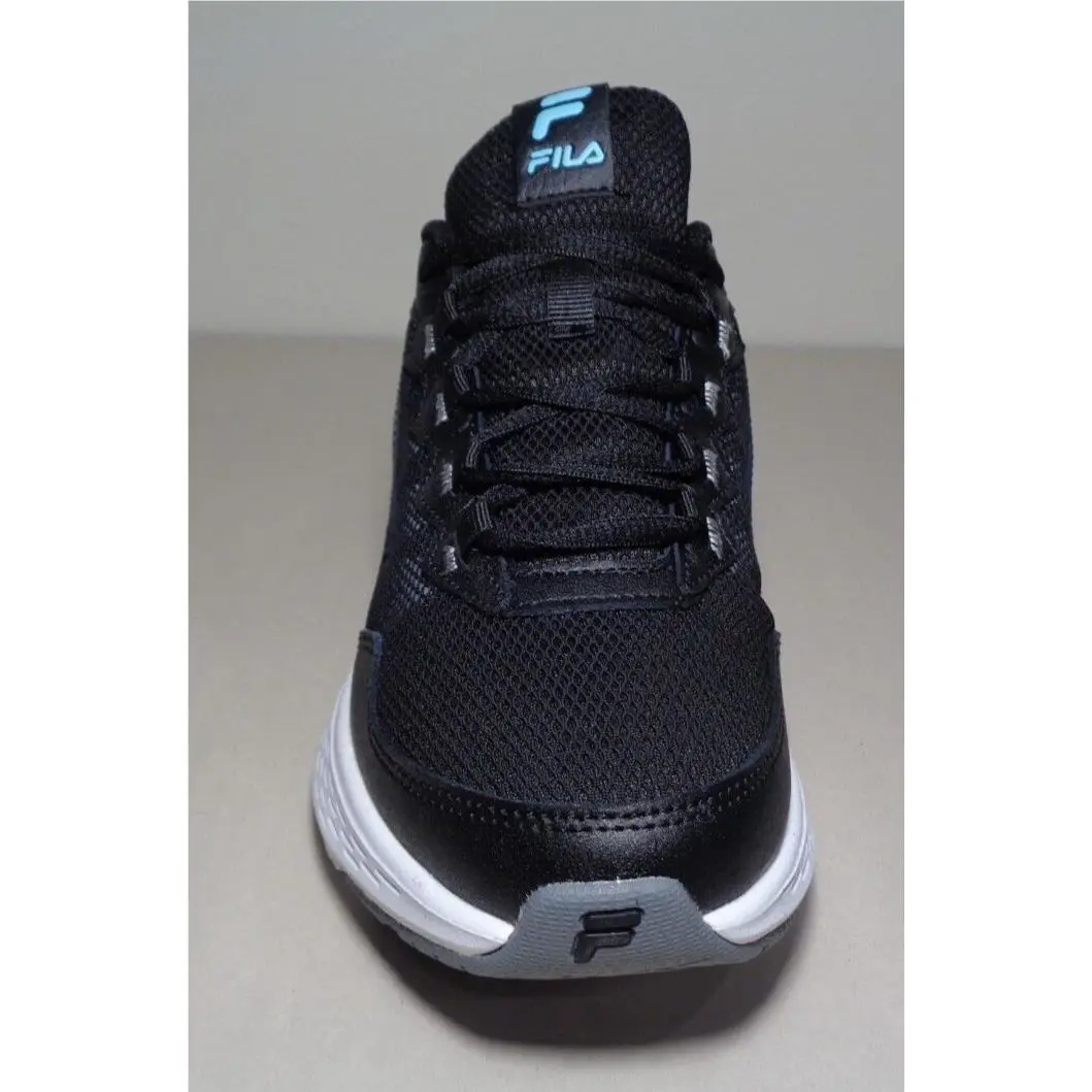 Fila shoes - Black / White / Aruba Blue (UPC: 196447239599) 5