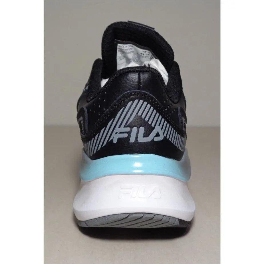 Fila shoes - Black / White / Aruba Blue (UPC: 196447239599) 9
