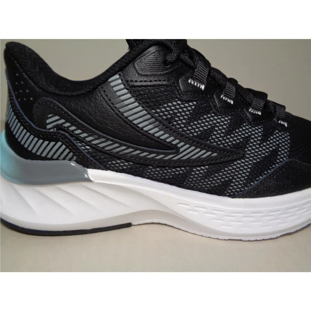 Fila shoes - Black / White / Aruba Blue (UPC: 196447239599) 2