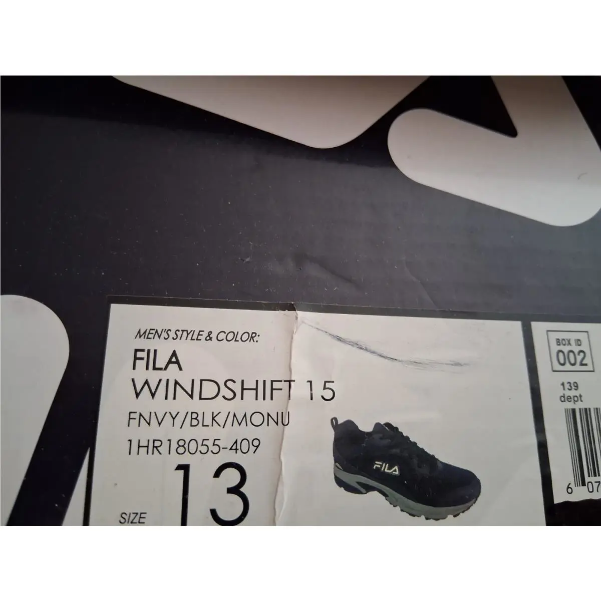 Fila shoes - Fila Windshift 15 - Windshift - Blue 0