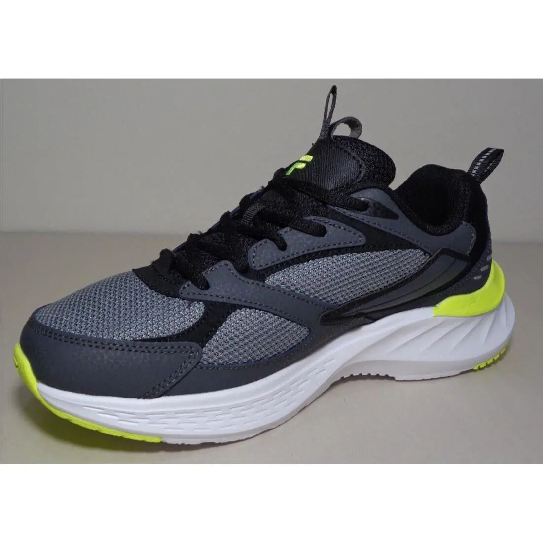 Fila shoes - EVERSE - EVERSE - Monument Grey / Black / Safety Yellow (UPC: 196447239865) 5