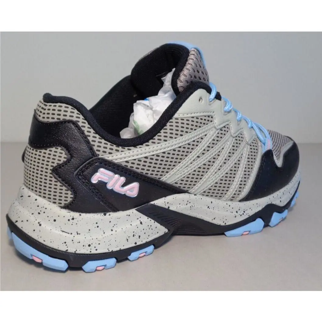 Fila shoes - Silver/Coral/Blue/Black (UPC: 196447239384) 11