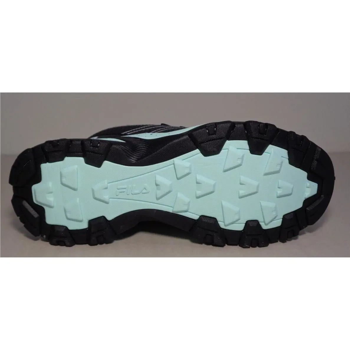 Fila shoes - Black/Black/Fila Aqua (UPC: 196447239278) 14