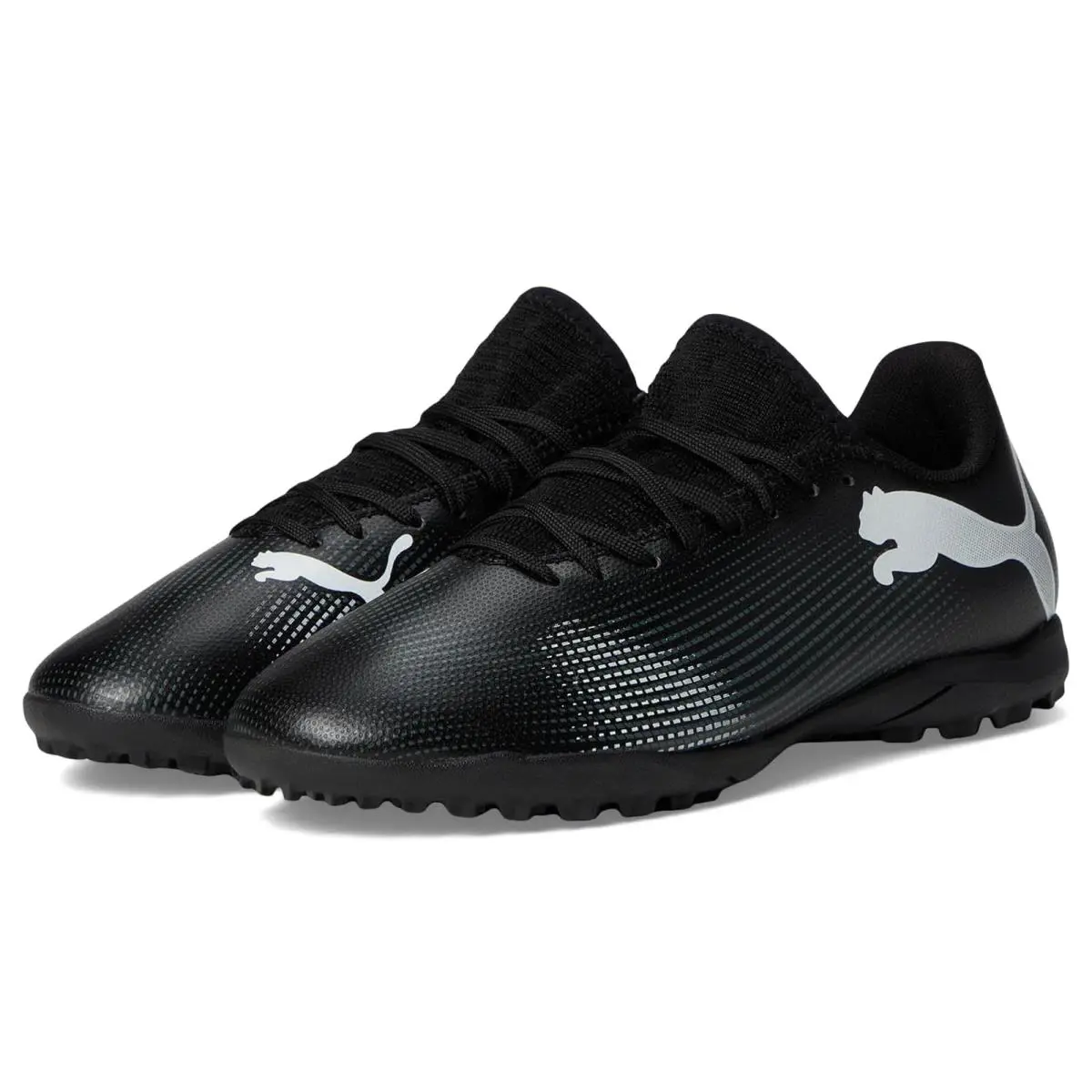 Children Unisex Shoes Puma Kids Future 7 Play Turf Training Little Kid/big Kid - Puma Black/Puma White