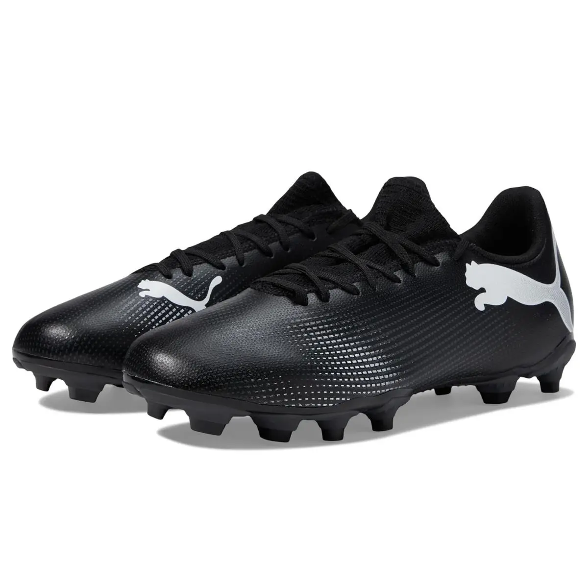 Man`s Shoes Puma Future 7 Play Firm Ground/artificial Ground Soccer Cleats Puma Black/Puma White