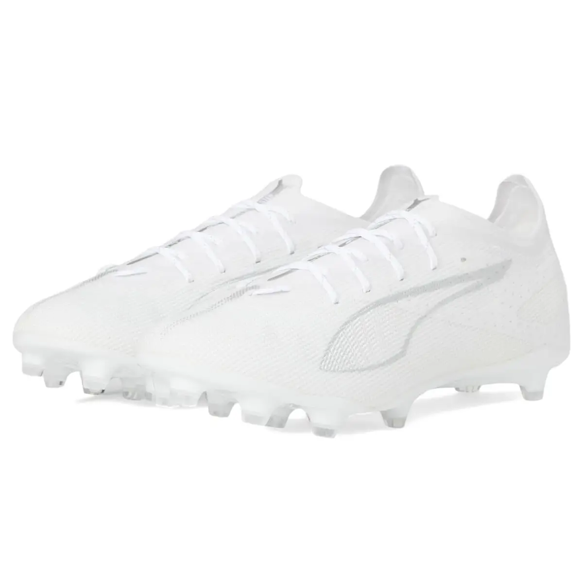 Man`s Shoes Puma Ultra 5 Pro Firm Artificial Ground Soccer Cleats Puma White-Puma White