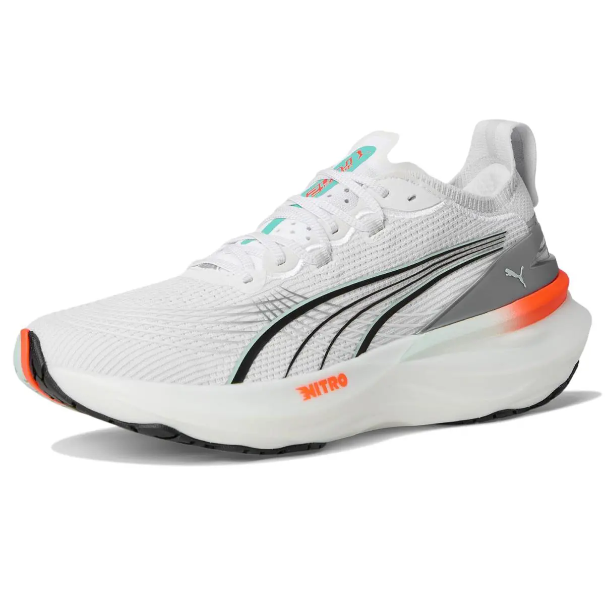 Puma shoes - PUMA White/Glowing Red 11