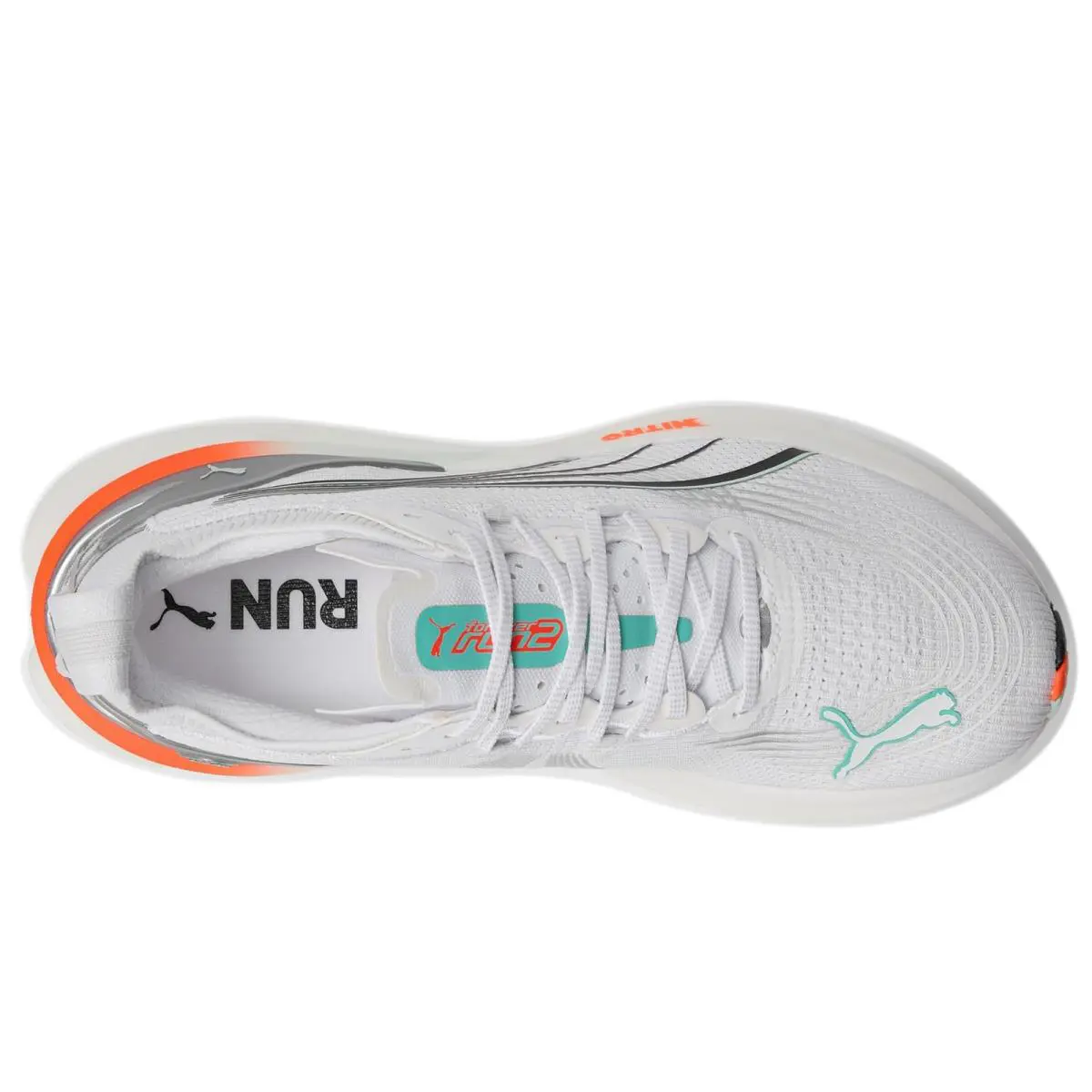 Puma shoes - PUMA White/Glowing Red 6