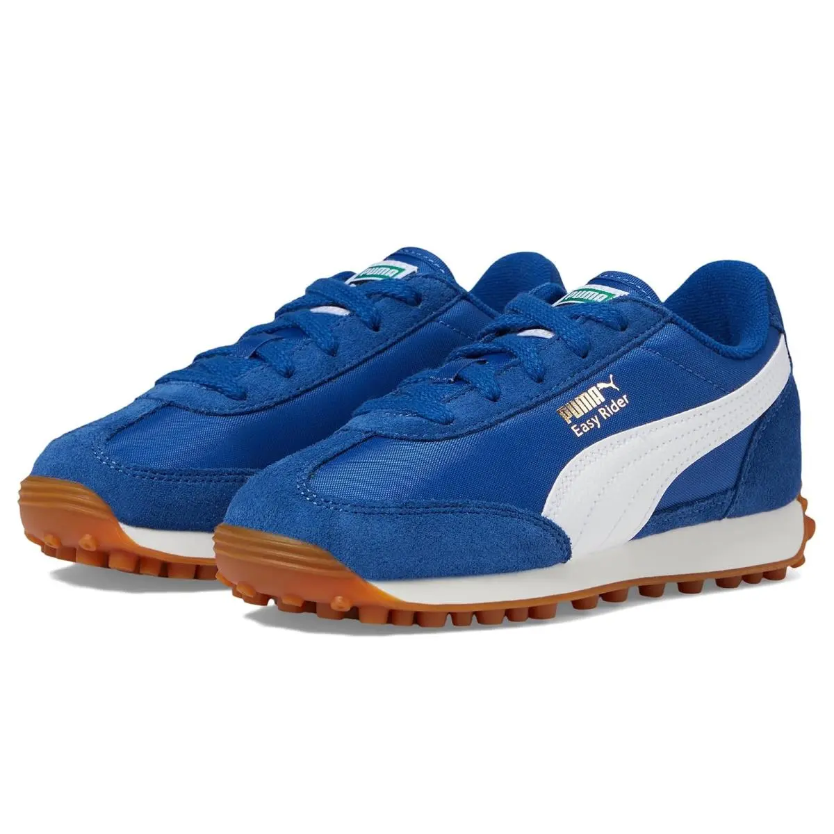 Children Unisex Sneakers Athletic Shoes  Kids Easy Rider Little Kid Clyde Royal/ White by Puma