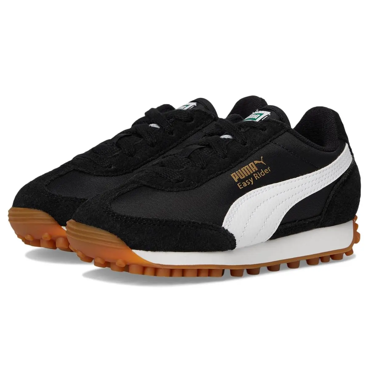 Children Unisex Sneakers Athletic Shoes  Kids Easy Rider Little Kid  Black/ White by Puma