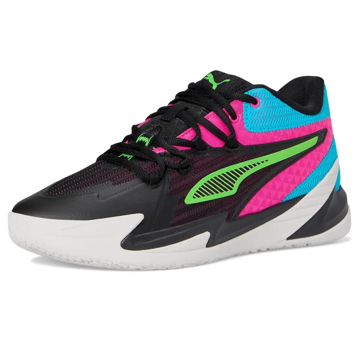 Puma shoes - Puma Black/Fluro Pink Pes 11