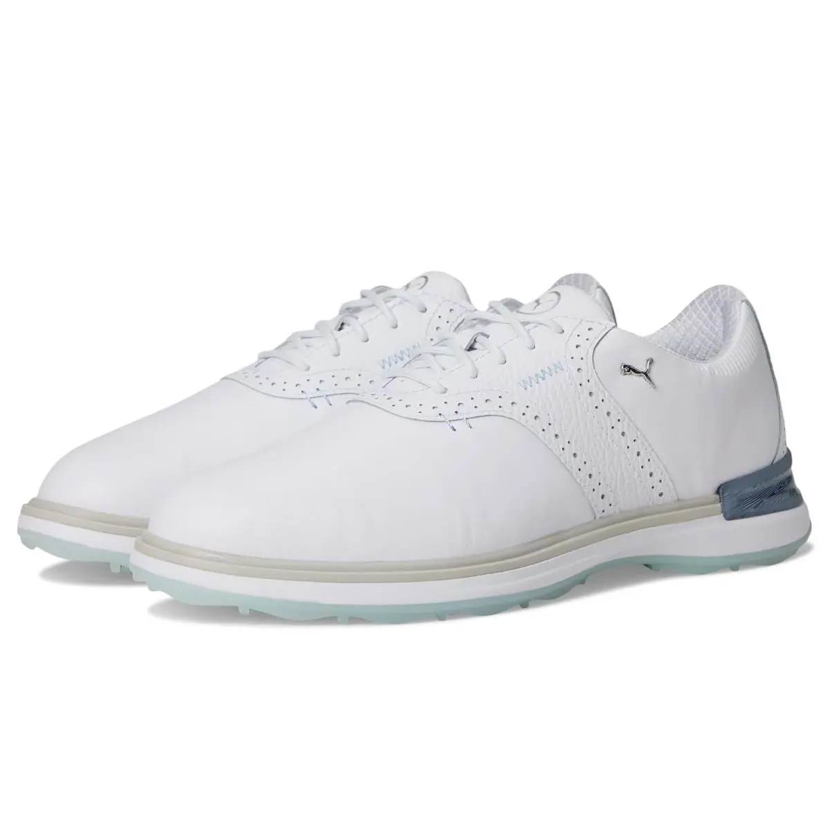 Puma shoes - Puma White/Ash Gray/Icy Blue 6