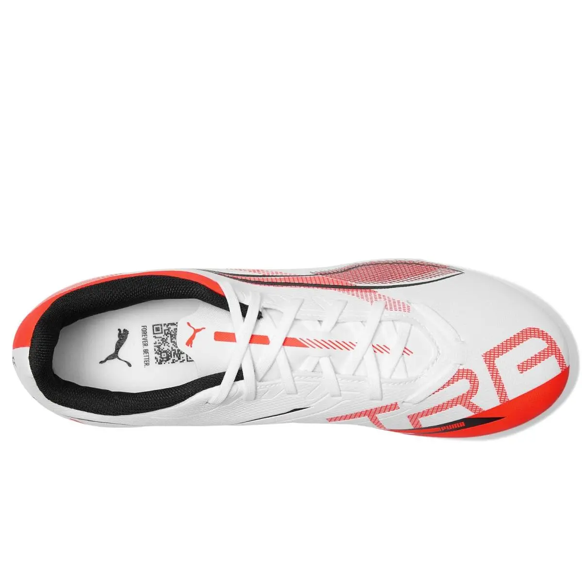 Puma shoes - Puma White-Puma Black-Glowing Red 7