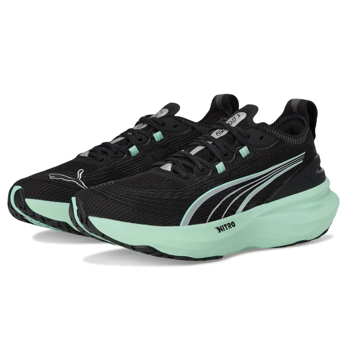 Puma shoes - Black/Mint Melt 6