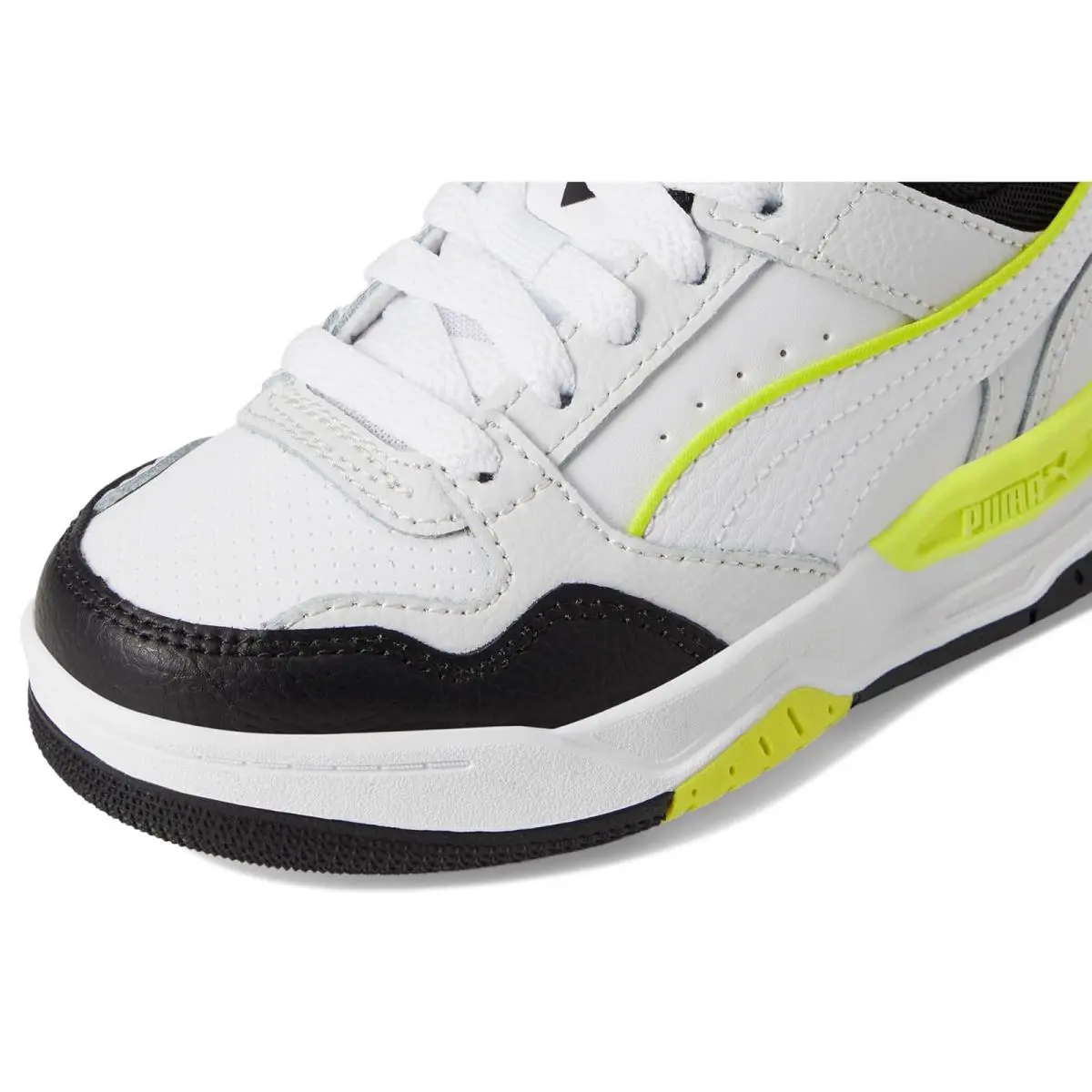 Puma shoes - Black/White/Lime Smash 4