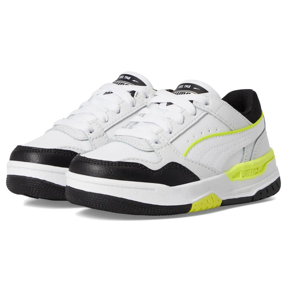Puma shoes - Black/White/Lime Smash 6