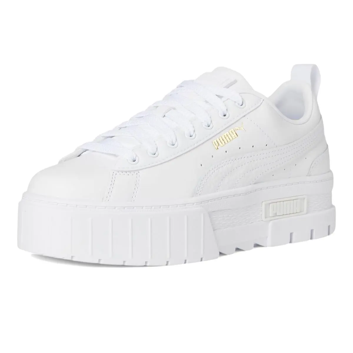 Puma shoes - Puma White/Puma Black 5
