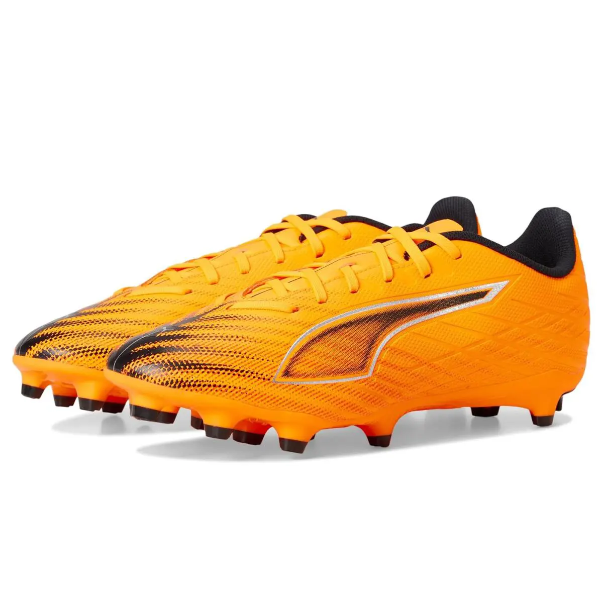 Man`s Shoes  Ultra 6 Play Firm Artificial Ground Soccer Cleats Heat Fire/Black/Glowing Red by Puma