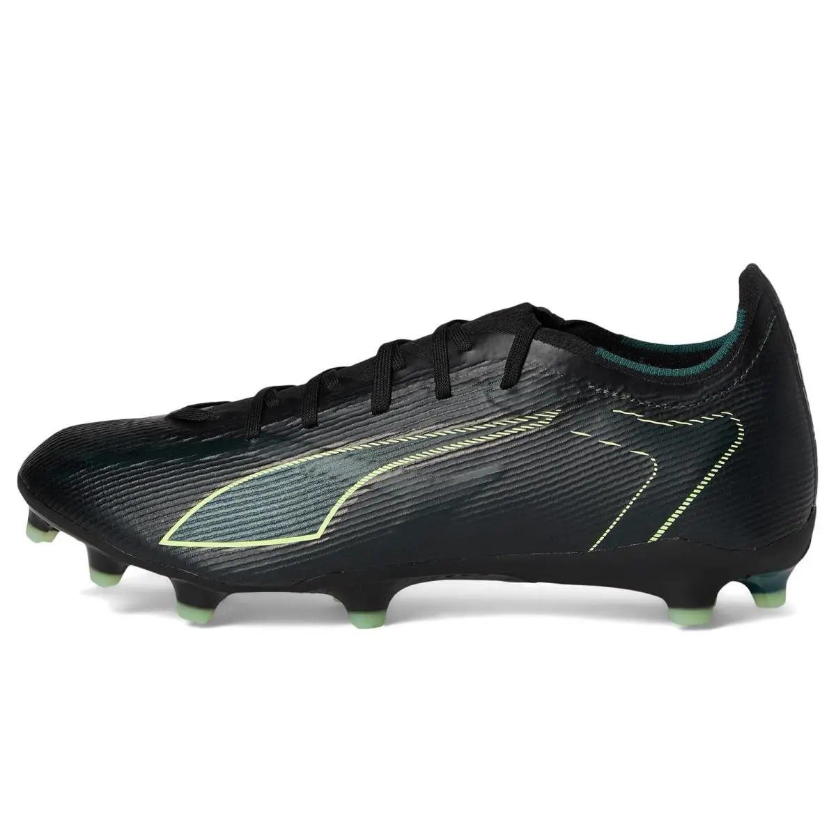 Puma shoes - Black/Fizzy Light/Green Terrain 9