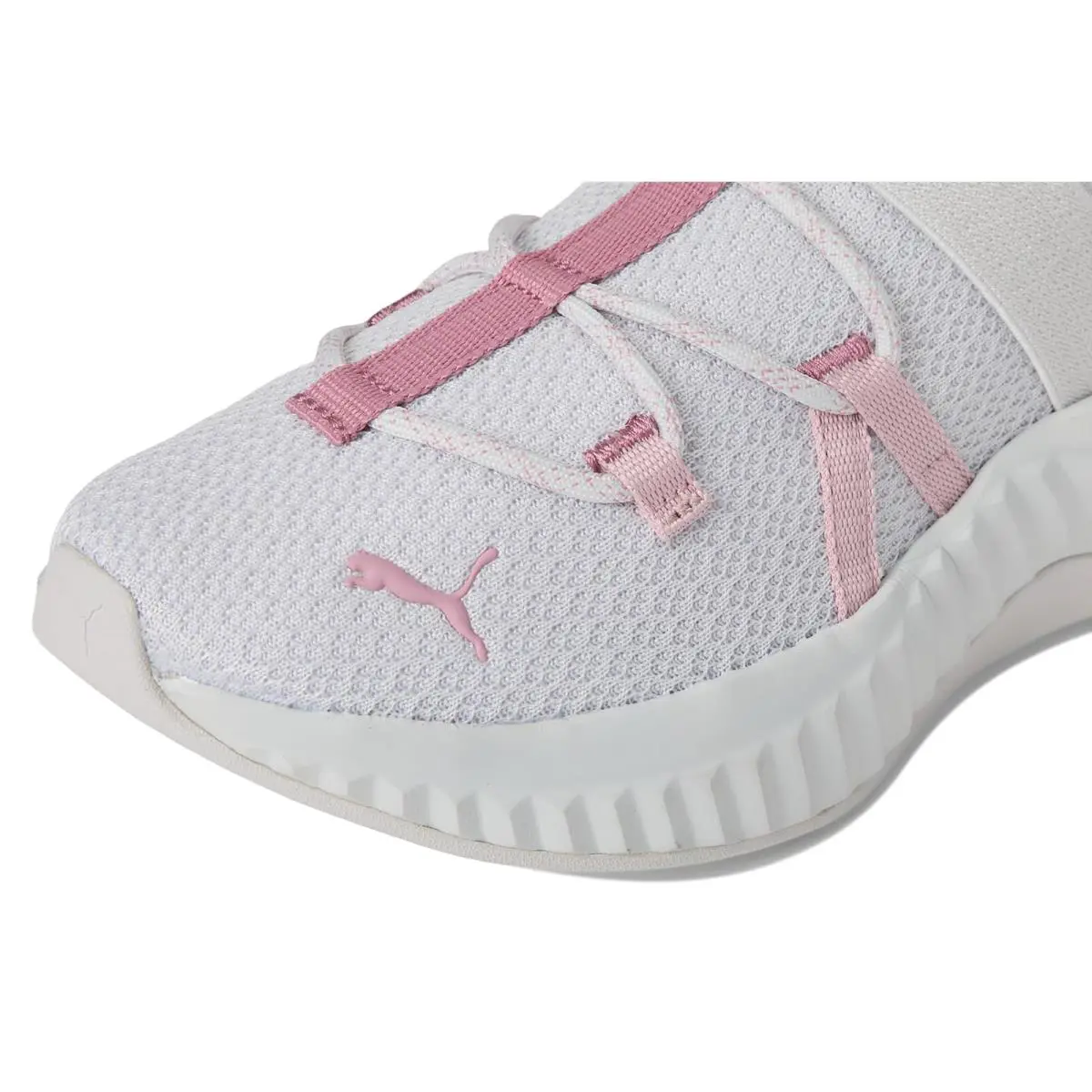 Puma shoes - Feather Gray/Poised Pink/Mauve Mist 4