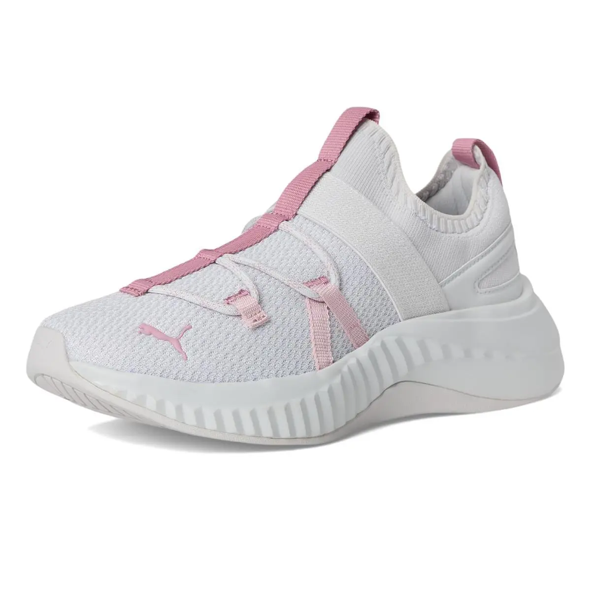 Puma shoes - Feather Gray/Poised Pink/Mauve Mist 5