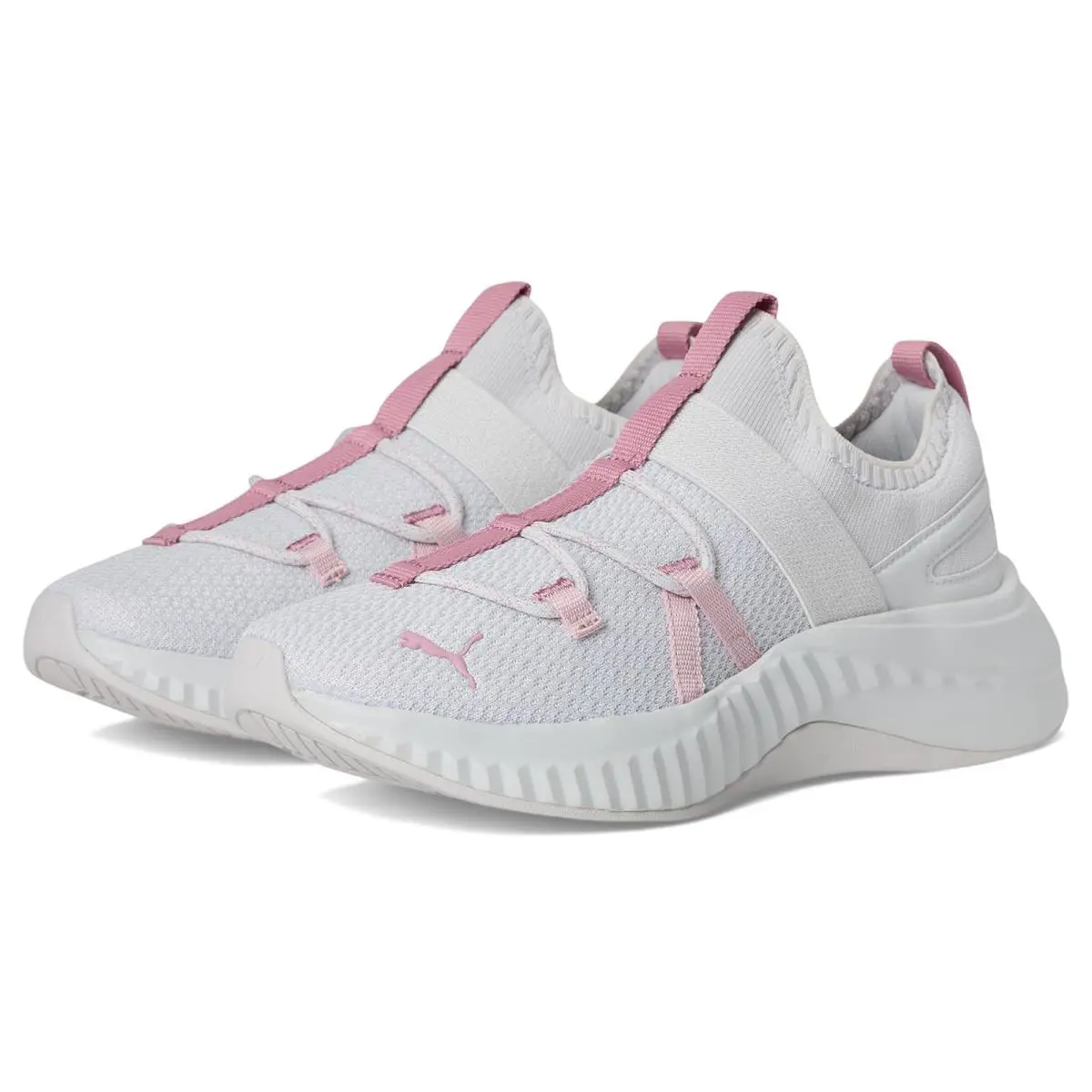 Puma shoes - Feather Gray/Poised Pink/Mauve Mist 6