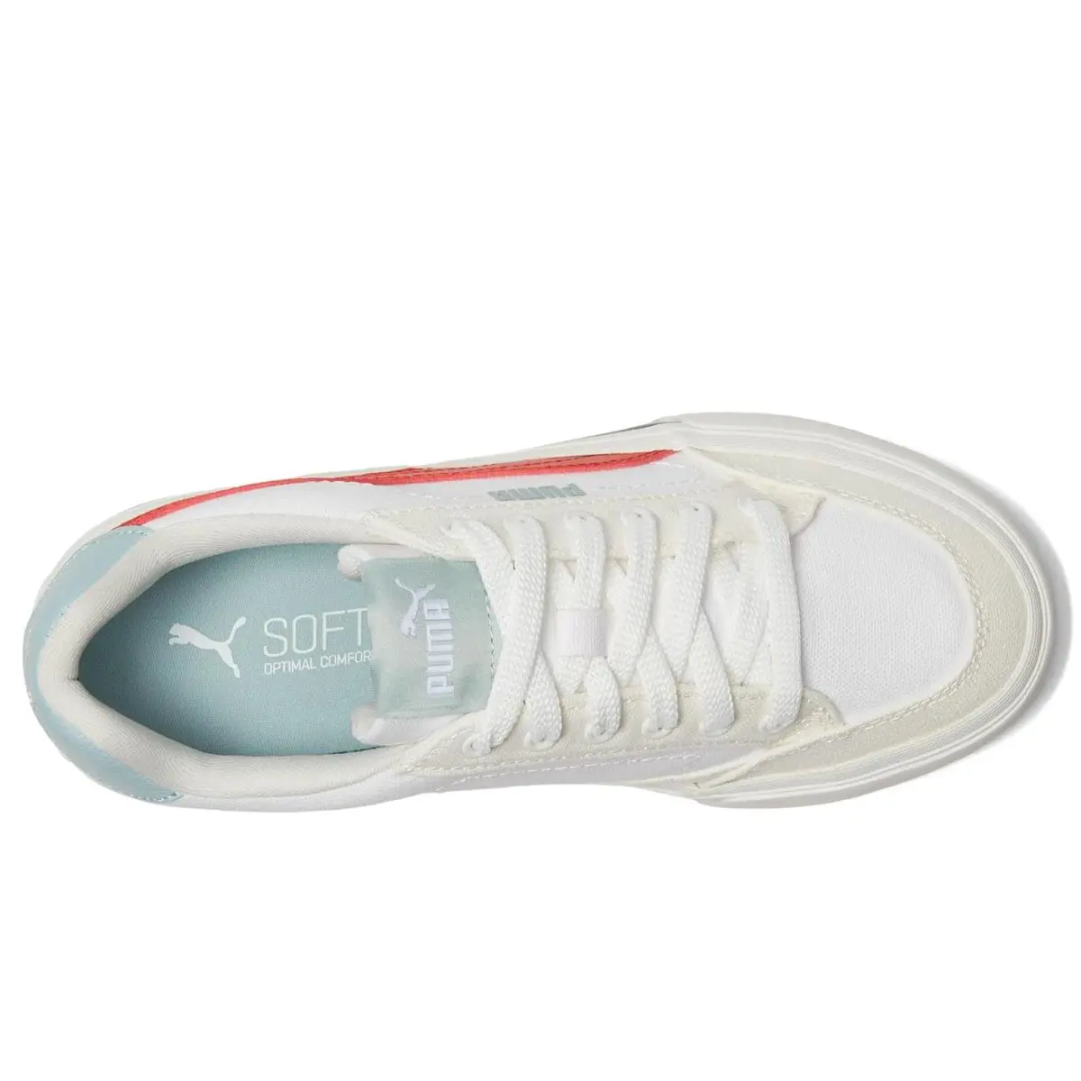 Puma shoes - Puma White/Red Fire/Vapor Gray 0