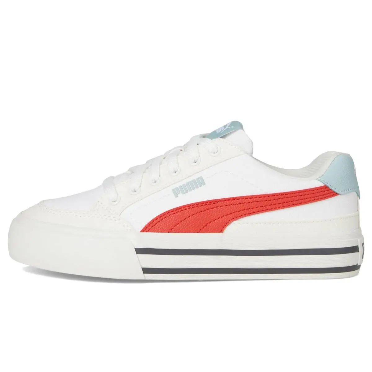 Puma shoes - Puma White/Red Fire/Vapor Gray 2
