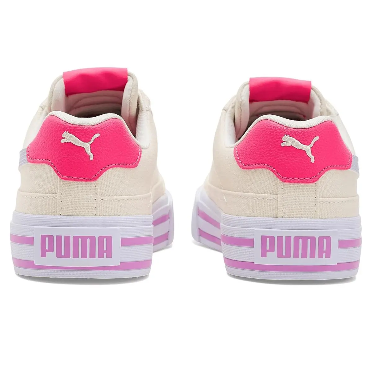 Puma shoes - Puma White/Red Fire/Vapor Gray 24