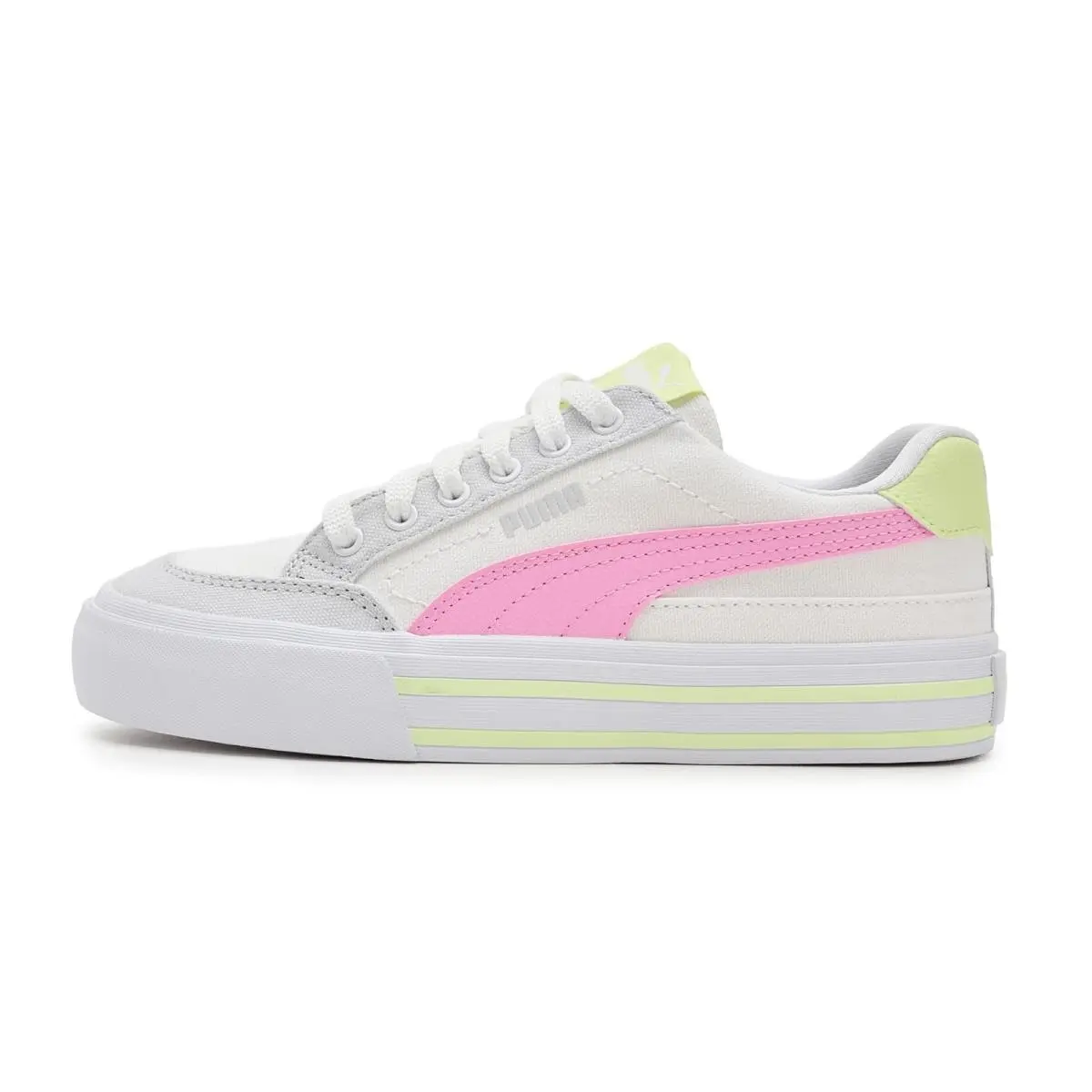 Puma shoes - Puma White/Red Fire/Vapor Gray 35
