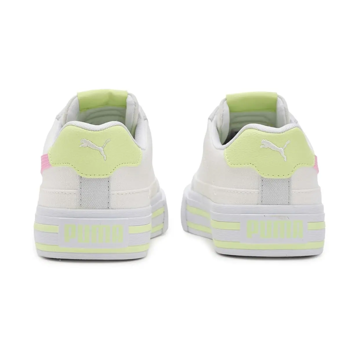 Puma shoes - Puma White/Red Fire/Vapor Gray 37