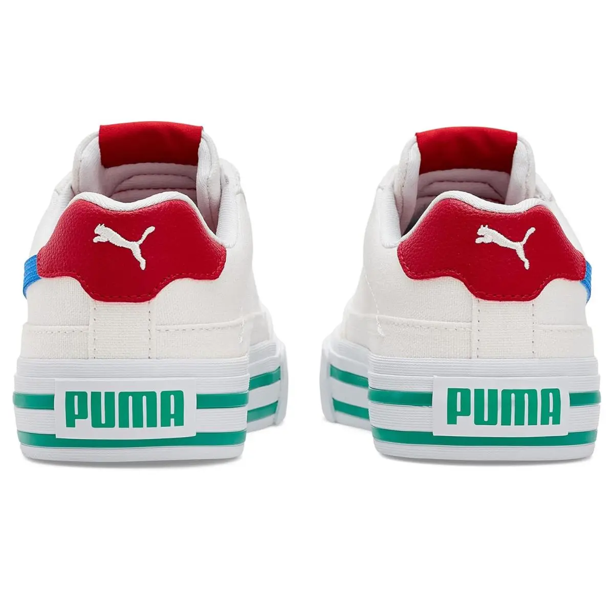 Puma shoes - Puma White/Red Fire/Vapor Gray 44