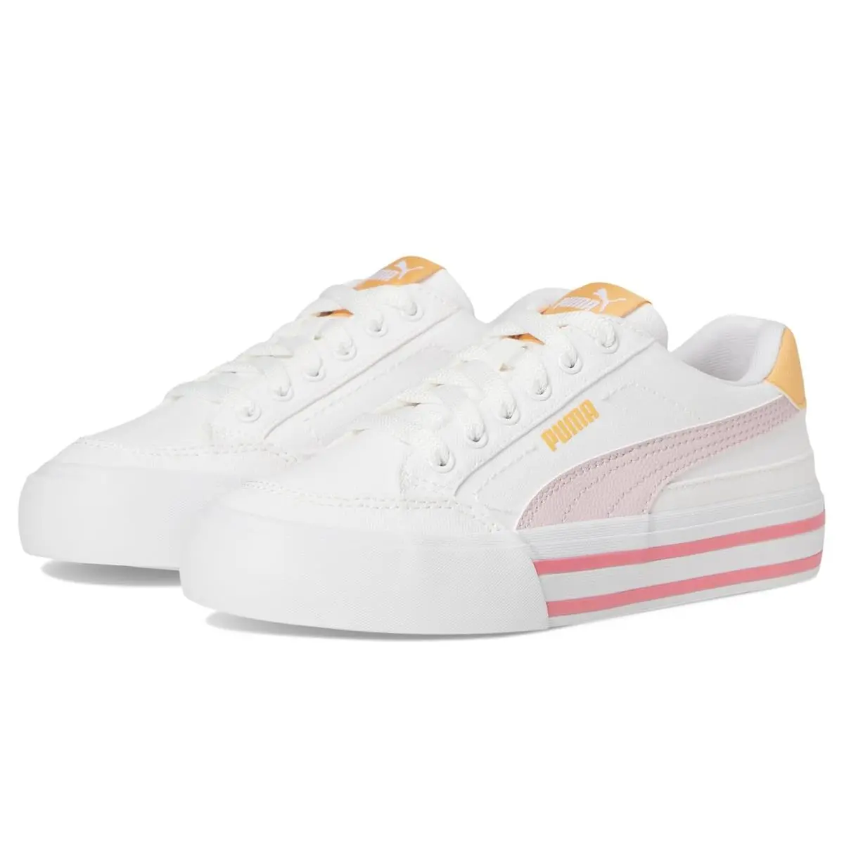 Puma shoes - Puma White/Red Fire/Vapor Gray 13