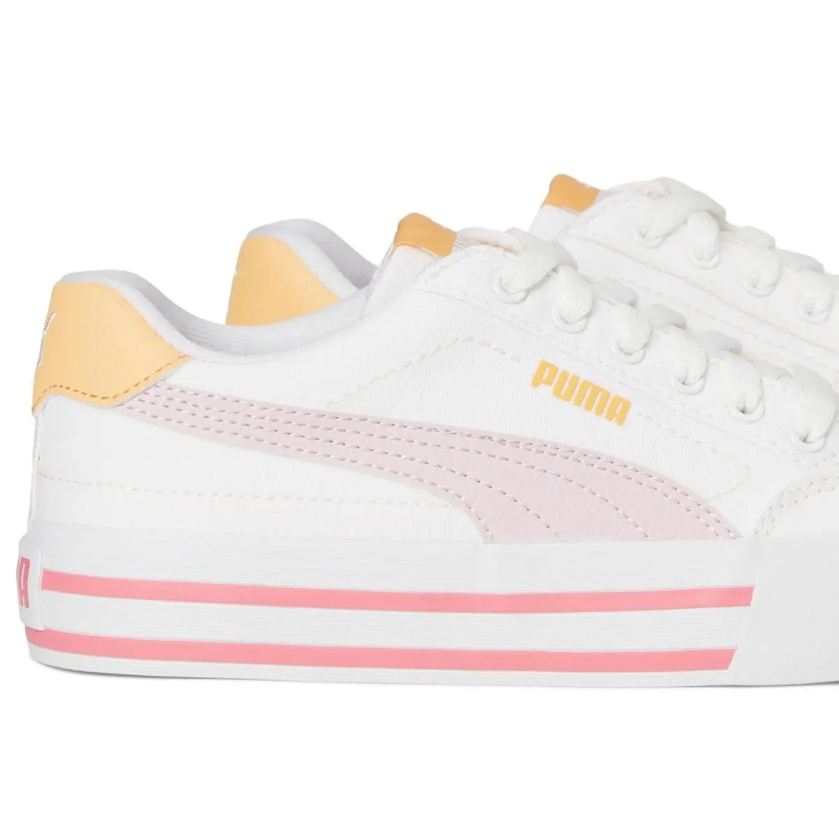 Puma shoes - Puma White/Red Fire/Vapor Gray 18