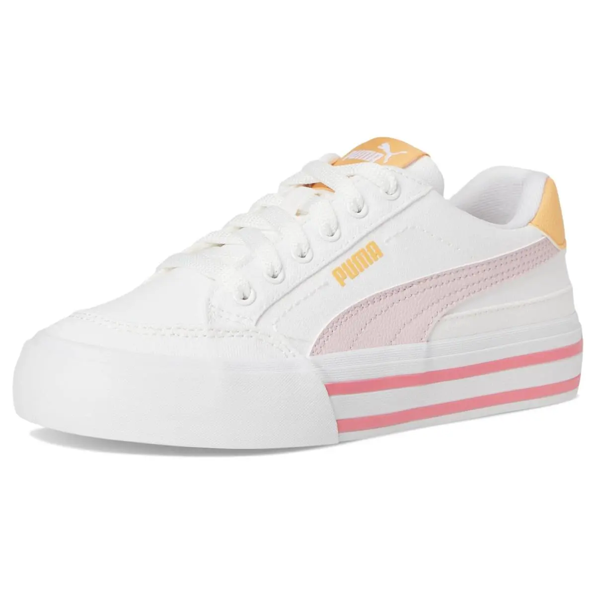 Puma shoes - Puma White/Red Fire/Vapor Gray 19