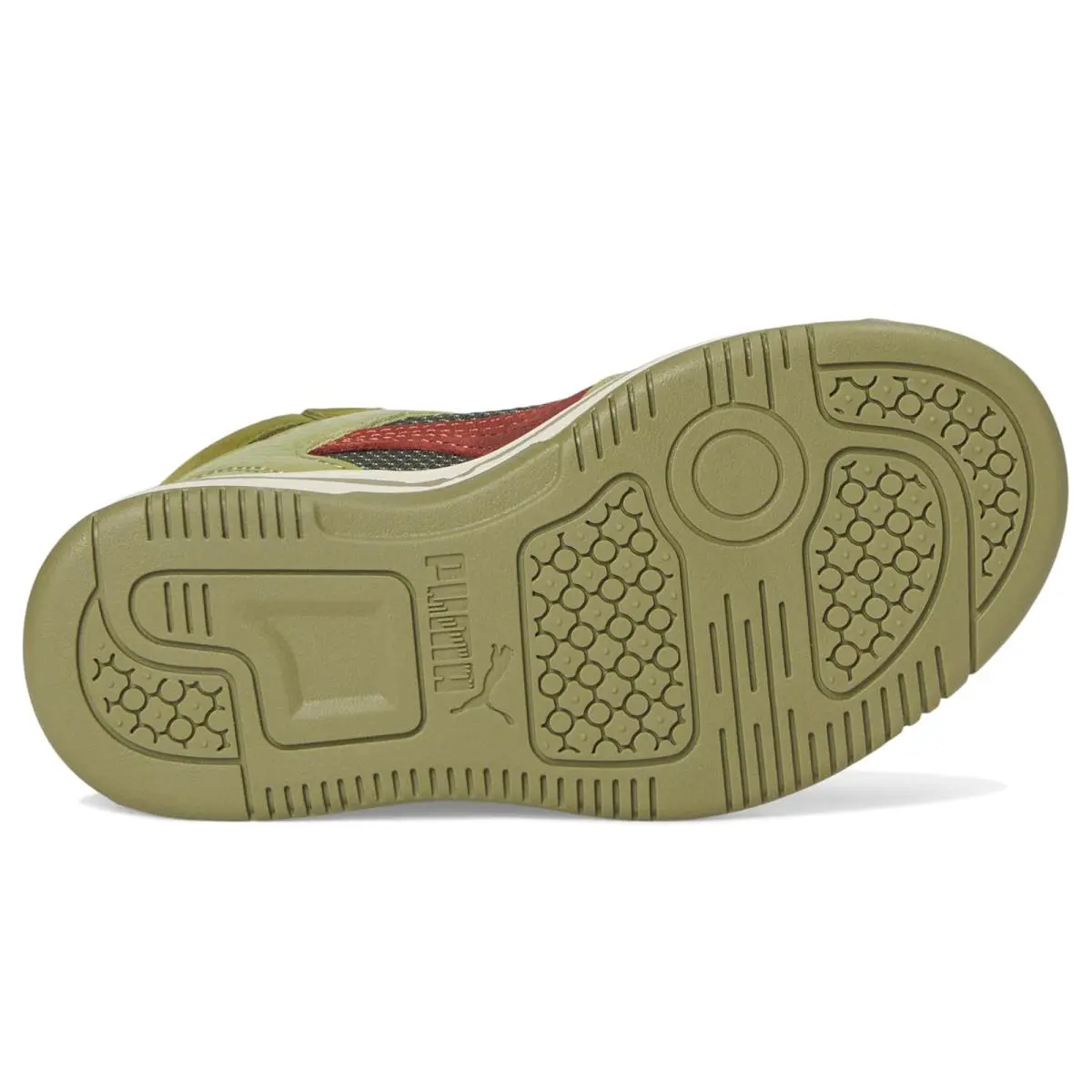 Puma shoes - Green Moss/Mars Red/Yellow Sizzle 1