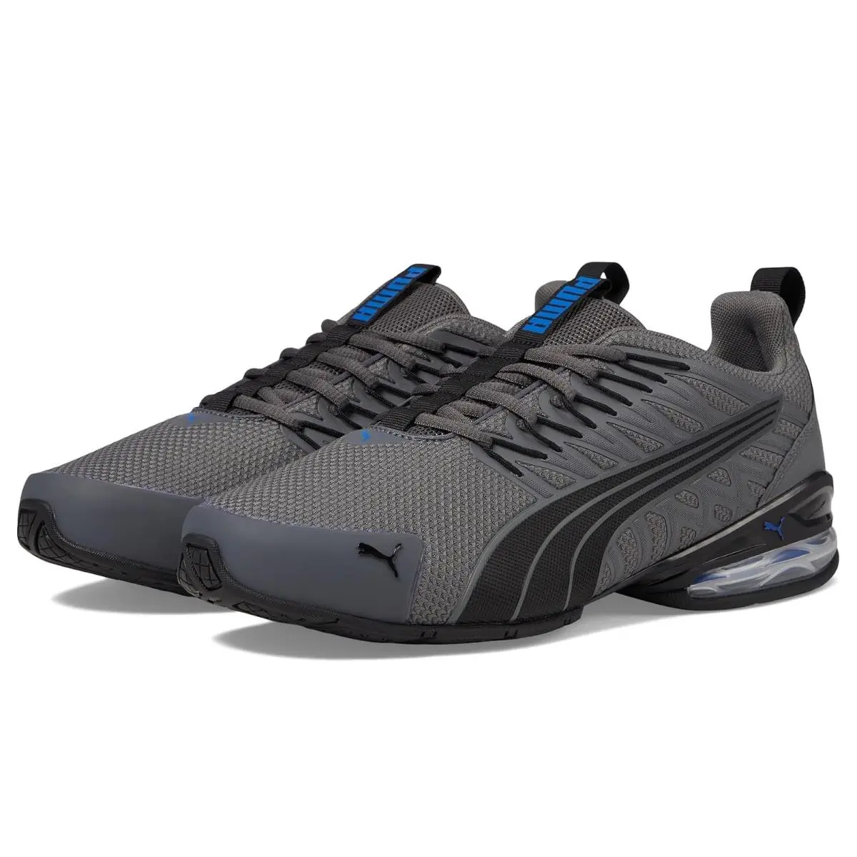 Man`s Sneakers Athletic Shoes  Voltaic Evo Cross Training Shoes Cool Dark Gray/ Black/Cool Cobalt by Puma