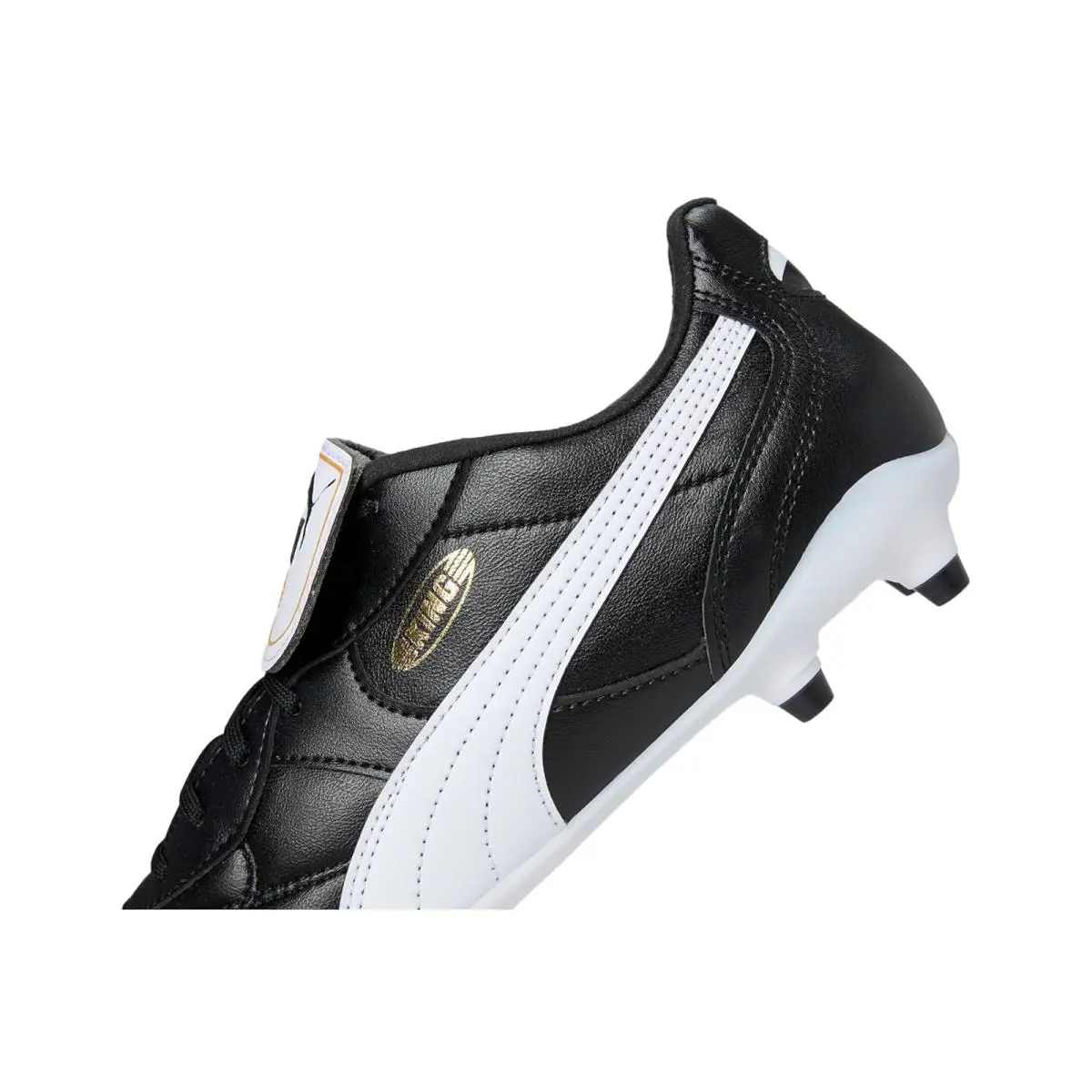 Puma shoes - Black/White/Gold 4