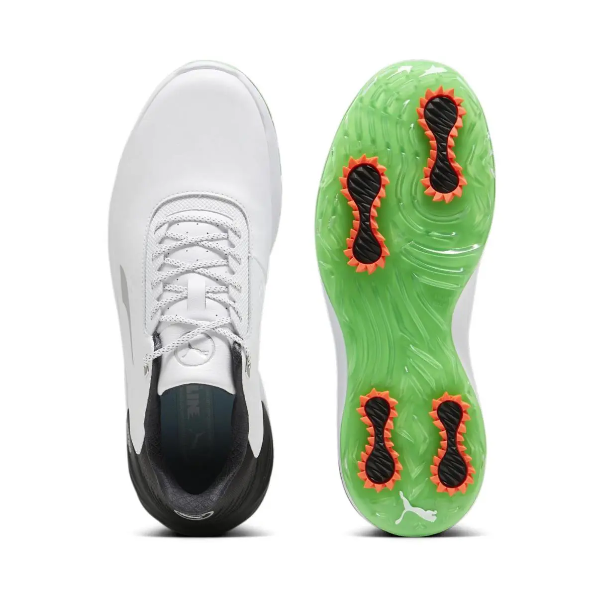 Puma shoes - Puma White/Puma Black/Fluro Green Pes 0