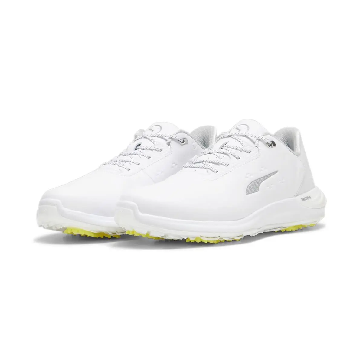 Puma shoes - Puma White/Puma Black/Fluro Green Pes 11