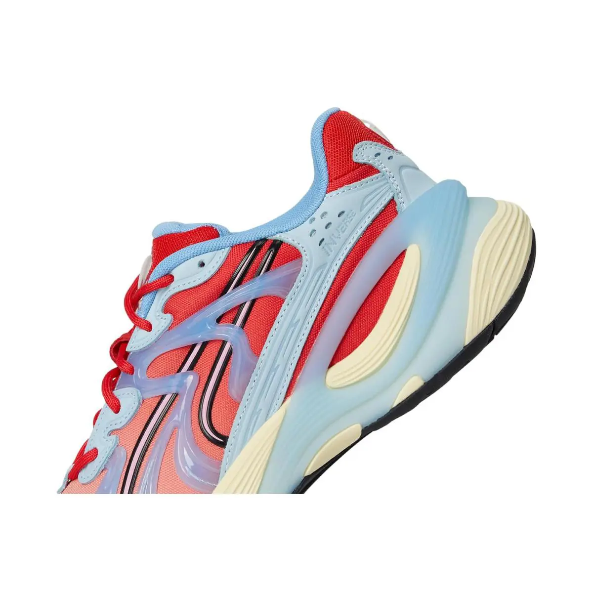 Puma shoes - Creamy Vanilla/For All Time Red/Team Light Blue 4