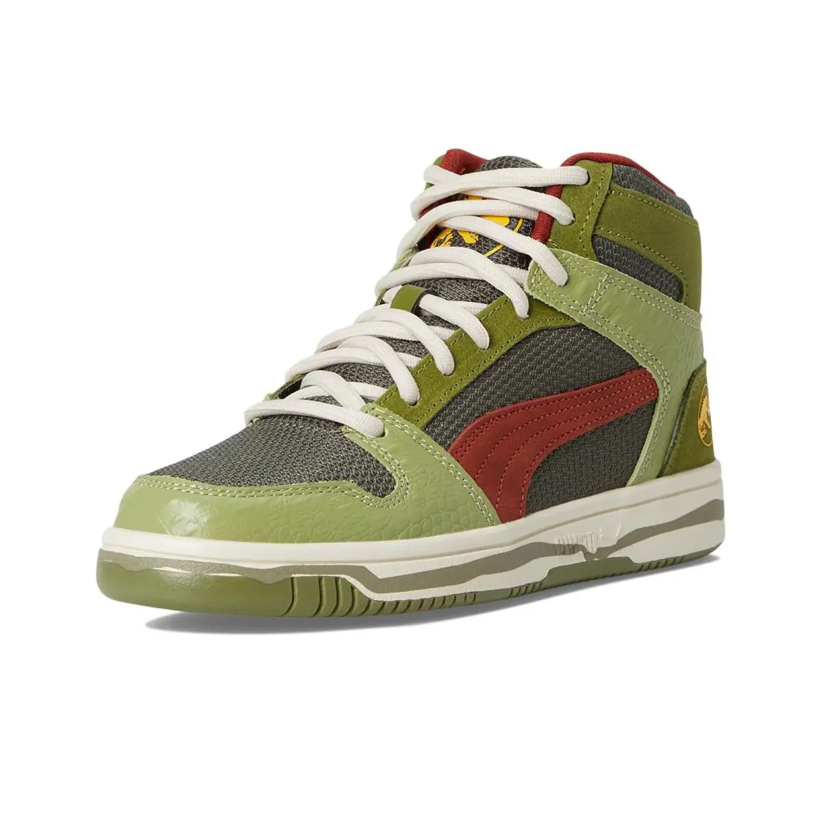 Puma shoes - Green Moss/Mars Red/Yellow Sizzle 5