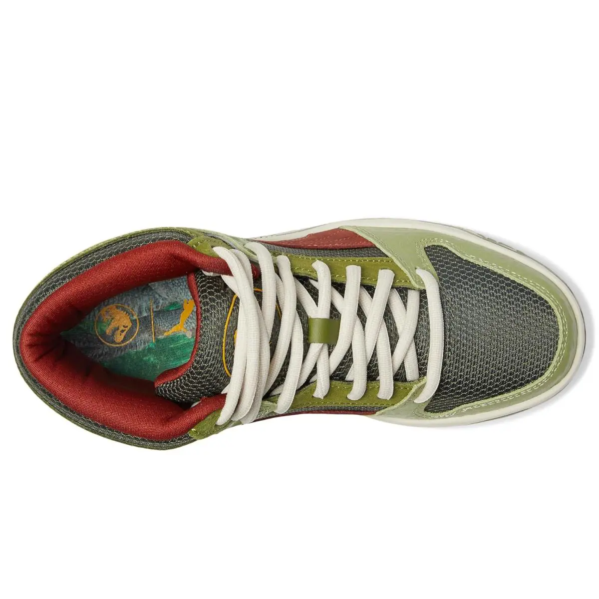 Puma shoes - Green Moss/Mars Red/Yellow Sizzle 7